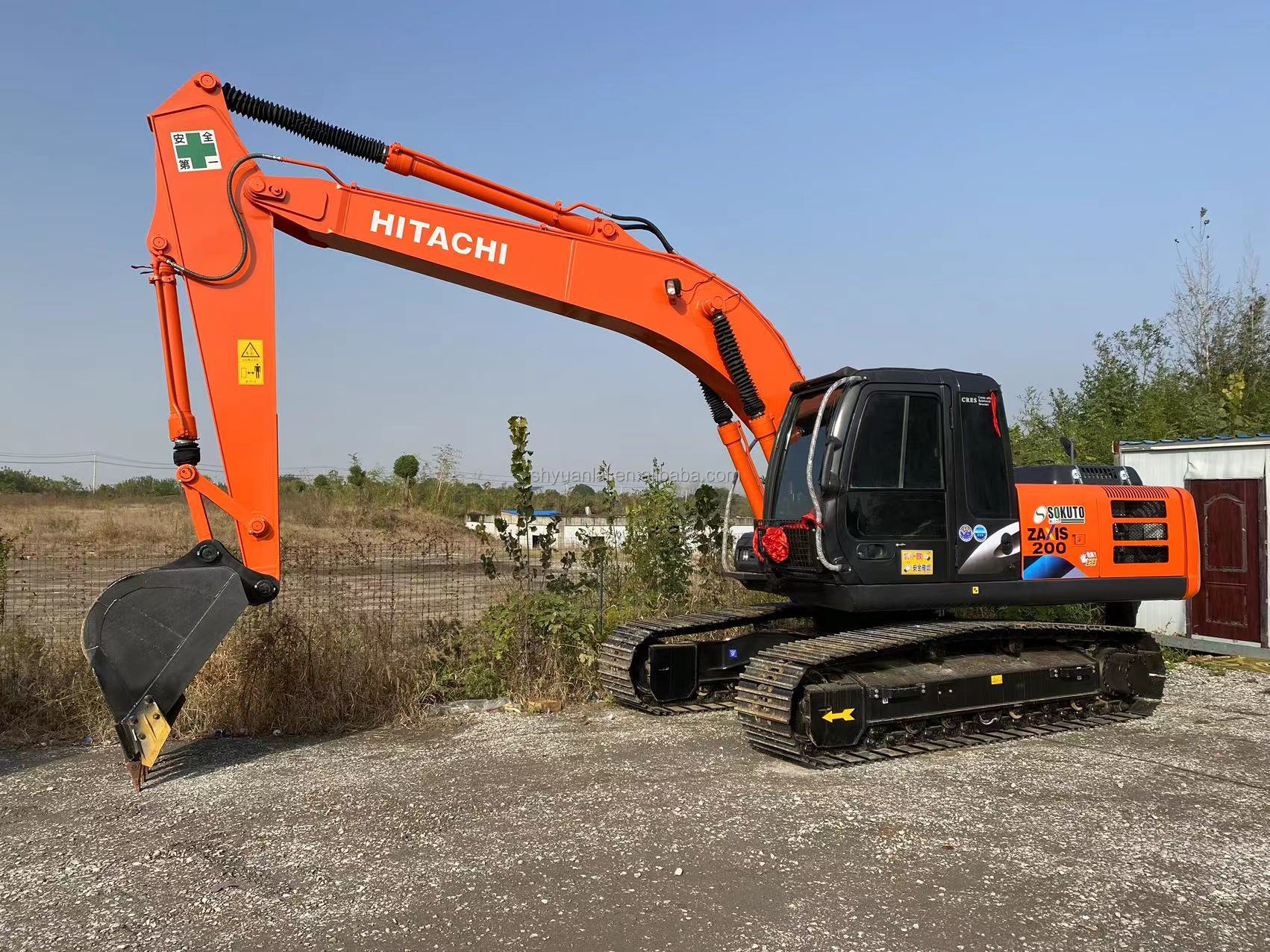 used excavator Hitachi zaxis 200 20 ton original Japan Hitachi ZX200-3 ZX200-5G EX200-5 ZX240 digger Excavator