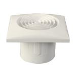 100mm Bathroom Ultra Quiet Ventilation Fan with LED Light Wall Mounted Exhaust