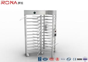 Wholesale Durable Full Height Turnstile Single Channel Stainless Steel Mirror Finished from china suppliers