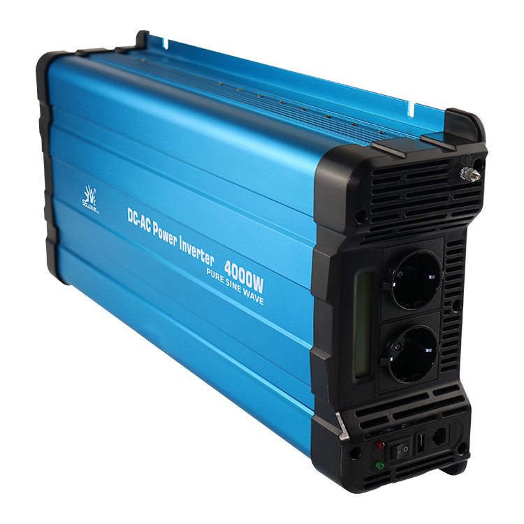 2.1A Portable 12V Pure Sine Wave Inverter 4000 Watt With LCD Display