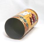 Eco-friendly Cylinder Full Opening Easy Open Lid Paper Composite Cans for Dried