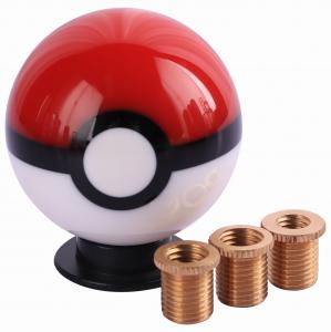 China gear stick spoon pokeball amber personalized master rounded ball shift knob on sale