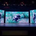 P2.5 No Noise Video Led Stage Backdrop Screen , Wall Indoor Led Church Screen