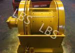 Black Hydraulic Crane Winch For Hoisting 5-20 Ton Objects ISO9000 BV Certificate