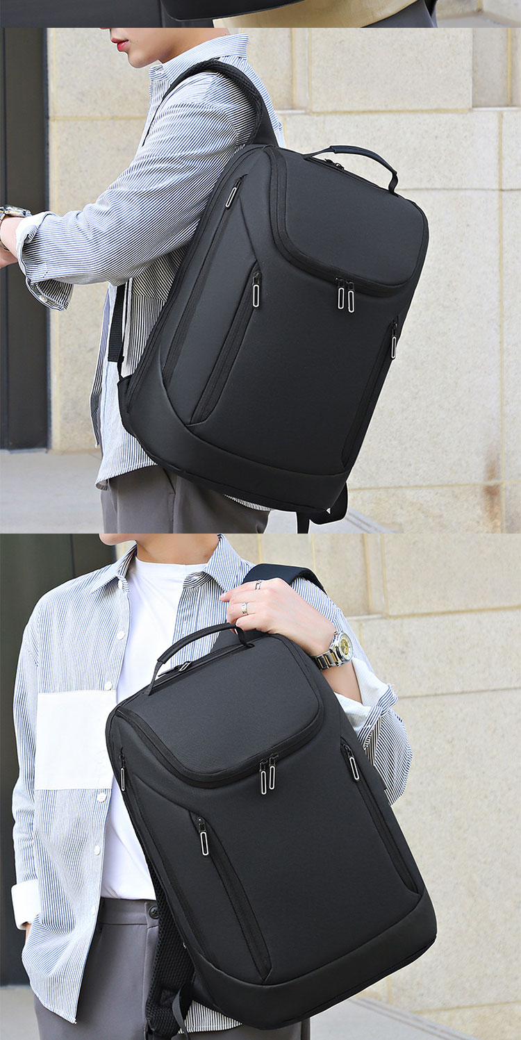Multifunctional Smart Laptop Backpack Nylon Computer Bag USB Charger Anti Theft