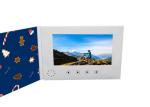 Custom LCD Marriage Invitation Card , Digital Video Player Brochure 800*480