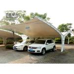 Modern Prefabricated Metal Shade Canopy For Motorcycle And Bike Storage White