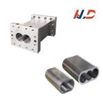 HRC60-64 Twin Screw Plastic Extruder Screw And Barrel For Plastic Pelletizing