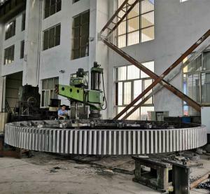 Wholesale 120MT Single Piece Ball Mill Girth Gear In Crusher And Rotary Kiln Production from china suppliers