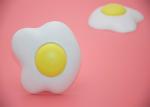 Cute Shape Baby Door Stopper Poached Egg Decorative No Scratches Protect