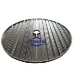 Stainless Steel 316L 0.2-0.7mm Wedge Wire Mesh For Liquid Filter Lauter Mash Tun