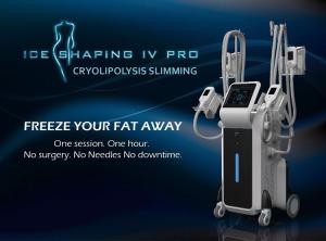 Wholesale coolplus super effective 8cm reduction in 1 treatment 4 heads cryolipolysis machine fat freezing from china suppliers