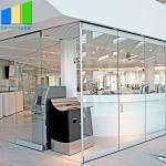 Office Movable Partition Walls Glass Folding Glass Door Exterior Frameless Glass