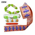 Polyamide Sausage Casings Stiky Type Custom Logo Flexography Printing Sausage
