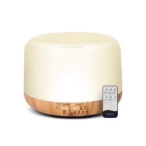 Wholesale 12W Portable Small Size 300ml Wood Grain Ultrasonic Air Humidifier Aroma Diffuser from china suppliers