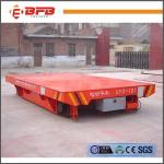 Heat Proof Rail Transfer Cart Arc Shaped Trajectory Motorized Turning Transfer
