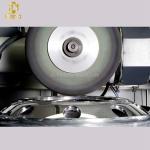 Uniform Two Stations Automatic Polishing Machine For Metal Surface Polishing