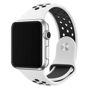 Wholesale Sport Smartwatch Band Compatible With Apple Watch 38mm - 42mm Length Soft Silicone Material from china suppliers
