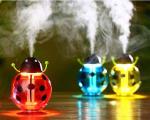 Mini USB Powered Home Car Desktop Beatles Aroma Humidifier With Night Light