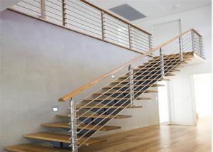 Wholesale Rod Bar Stainless Steel Balustrade Systems Anti Rusty Performance For Staircase from china suppliers