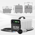 7KW Portable Electric Car Charger 32A Fast DC EV Charging Station Standard GBT