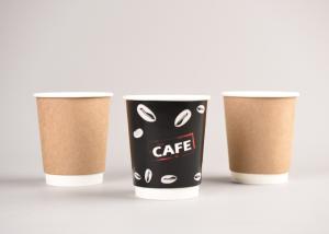 Wholesale Customized Printed Double Wall Paper Cups For Hot Beverages Color OEM from china suppliers