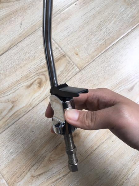 Single Handle Gooseneck Kitchen Faucet Deck - Mounted Easy Installation /