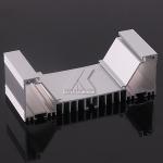 ISO Standard Profile Aluminum LED Design Flexibility Anodizing 10 Um For Parking