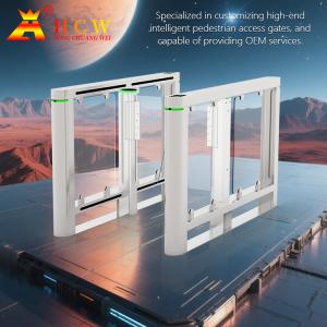 Wholesale Sliding Speed Gate Turnstile 500-950mm Entrance Width Speedlane Swing Turnstile from china suppliers
