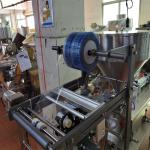 VFFS Mini Liquid Filling Machine ISO9001 40bags/min Curry