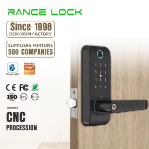 Wholesale Zinc Alloy Smart Front Door Lock Bluetooth Digital Keypad Door Lock 35mm - 55mm from china suppliers