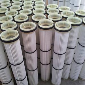 Wholesale Cement Silo Top Dust Collector Filter Cartridge Air Pleated Bag 30 Micron from china suppliers