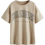 1000 Quantity Splicing Women's Oversized Tees Vintage Half Sleeve Loose Casual T