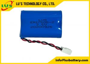 China ER17505 3.6V 3.6Ah Non Rechargeable Battery Lithium Thionyl Chloride Cell A Size on sale