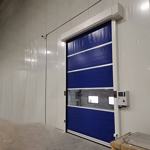 Energy Efficient High Speed PVC Industrial Door 380V 220V For Textile Manufacturing