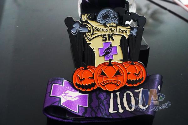 Halloween And Taekwondo, Shooting Sports Metal Award Medals With Colors And