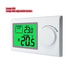 Riseem ROHS Non Programmable Thermostat / Large Button ABS 230V Wired Heating