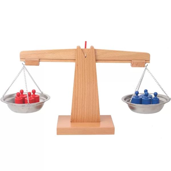 Kids Learning Weight Sensing Libra Toys for Children's Education Age Range 2 to