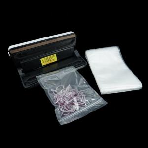 Wholesale Food Vacuum Sealer Zipper Bags Textured Poly Nylon Vacuum Pouches from china suppliers