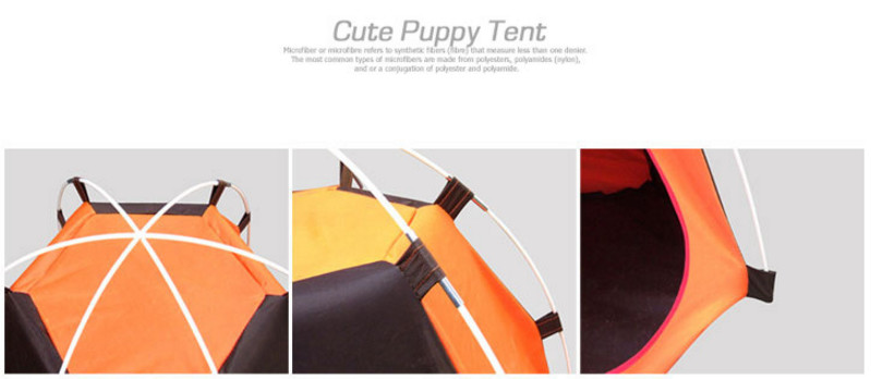 Outdoor sun protection small and medium-sized dog pet nest, special kennel cat litter puppy tent wholesale, spot
