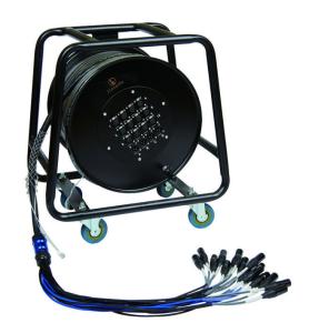 Wholesale Exact Cables TPE 20/24/32CH XLR Snake Cable Audio with Stage Box RSS16X8-30/M16-10 IP54 from china suppliers