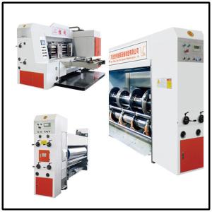 Wholesale High Speed Flexo Printer Slotter Die Cutter With Lead Edge Feeder System from china suppliers