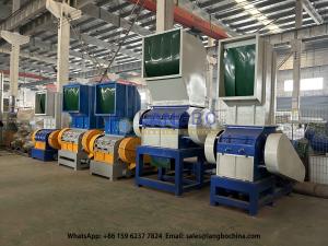Wholesale 37KW Crusher For PVC Pipes Plastic Waste Recycling Machine Line from china suppliers