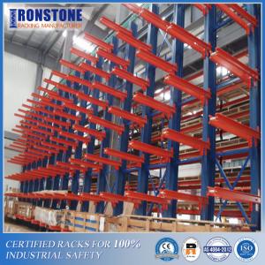 China RMI (R-Mark) Certified Customized  Cantilever Racking System With Various Options on sale