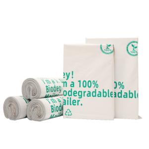 Wholesale Corn Starch Biodegradable PLA Cornstarch Express Bags Customizable Color / Stretchable from china suppliers