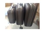 Colorful 3 Piece Female Briefcase Business 16 / 18 / 20 Inch With Silver Piping