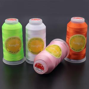 Wholesale 5000m 160g Mercerized Embroidery Thread for Embroidery Machine 150D/2 100% Polyester from china suppliers