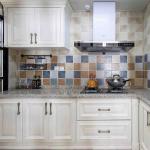 Particle Board Plywood Lacquer Kitchen Countertop Cabinet OEM ODM
