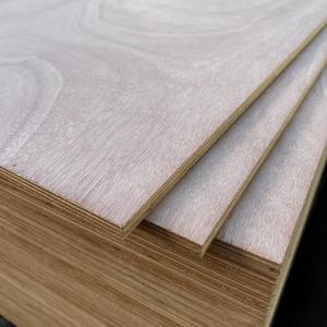 China Moistureproof Hardwood Veneer Plywood Sturdy Thickness 3mm-25mm on sale