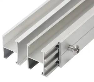 Wholesale Aluminum Alloy Guide Rail Photovoltaic Bracket Accessor Metal H-Type Solar Generation from china suppliers